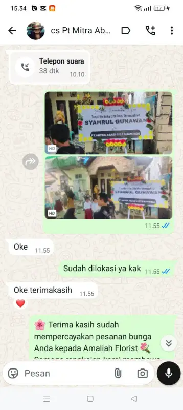 Testimonial Papan ucapan JENEPONTO